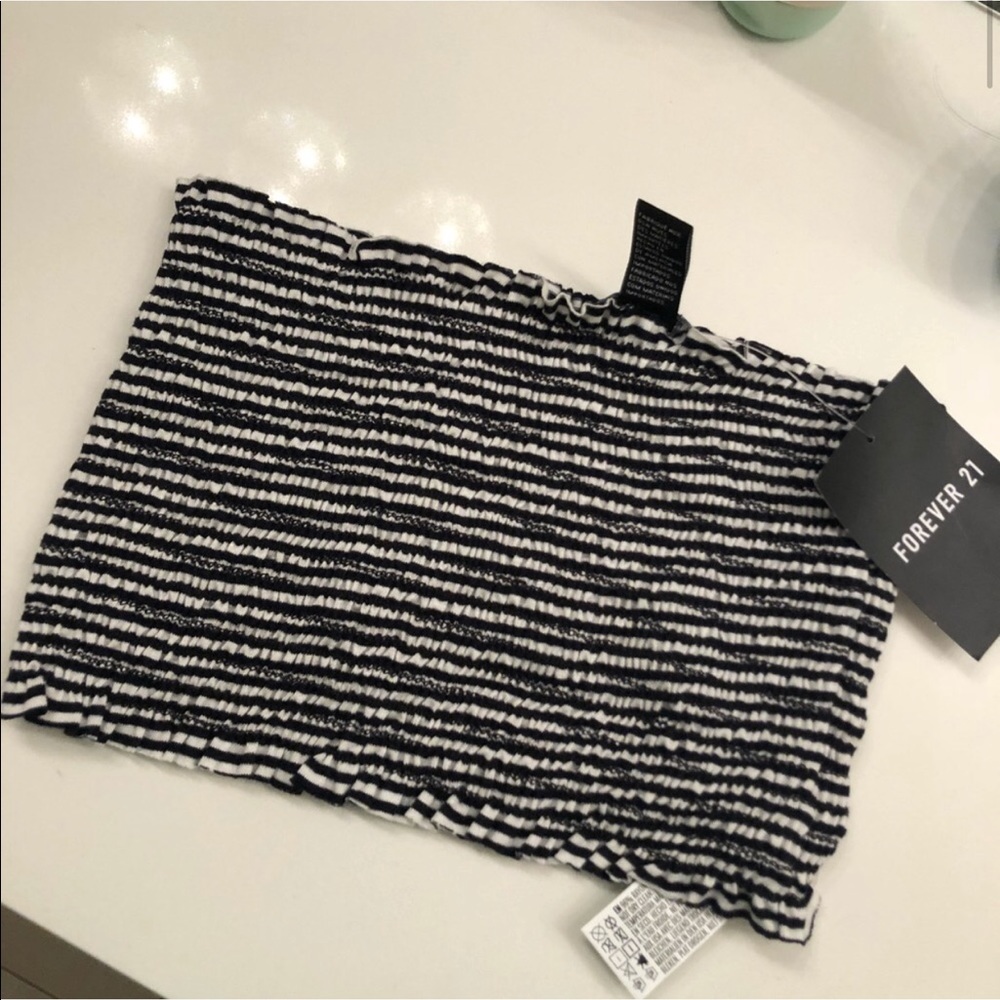 NEW striped tube top